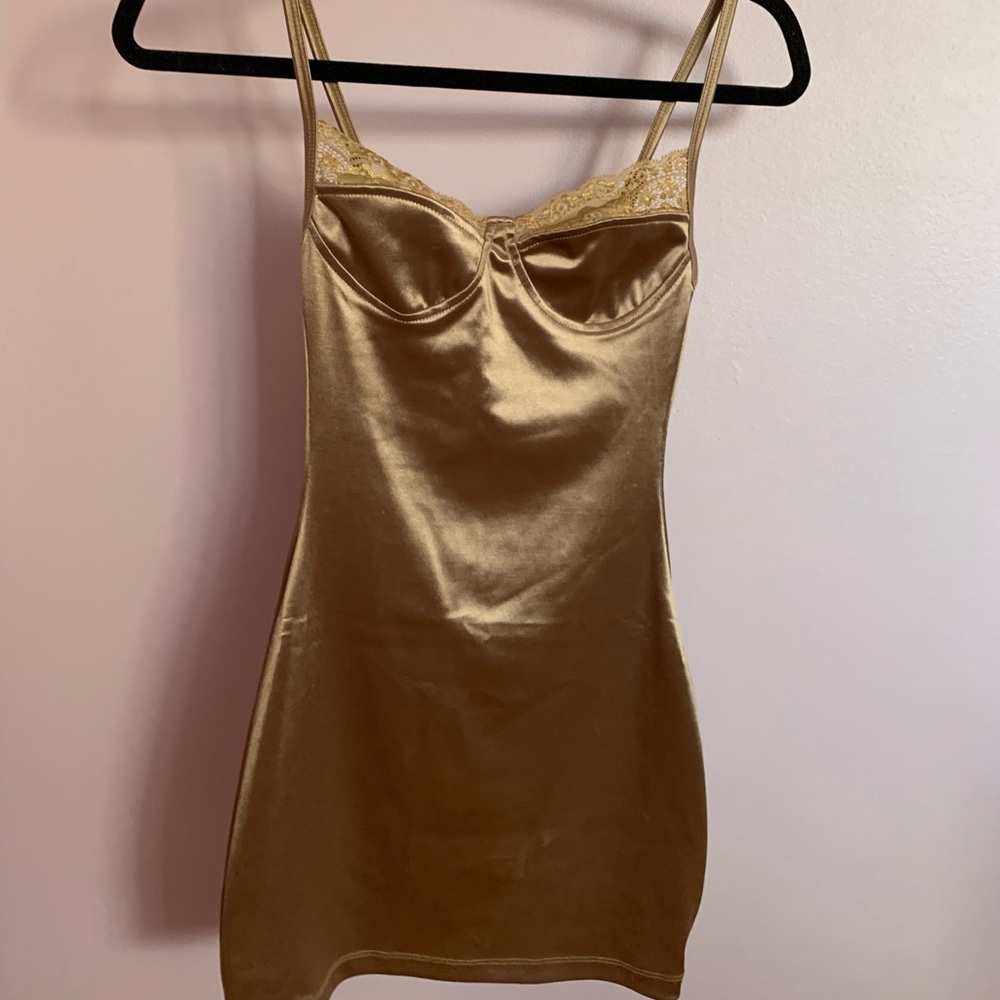 Motel Satin Dress